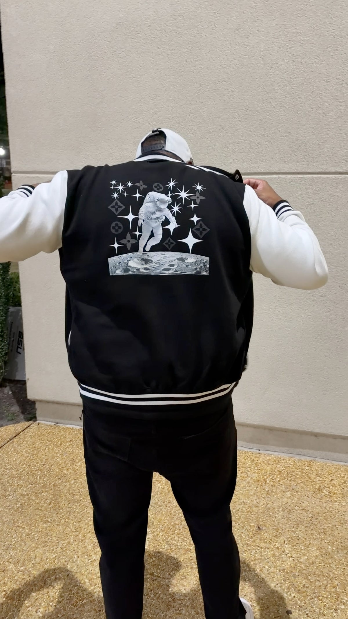 Luxury Moon Letterman Jacket