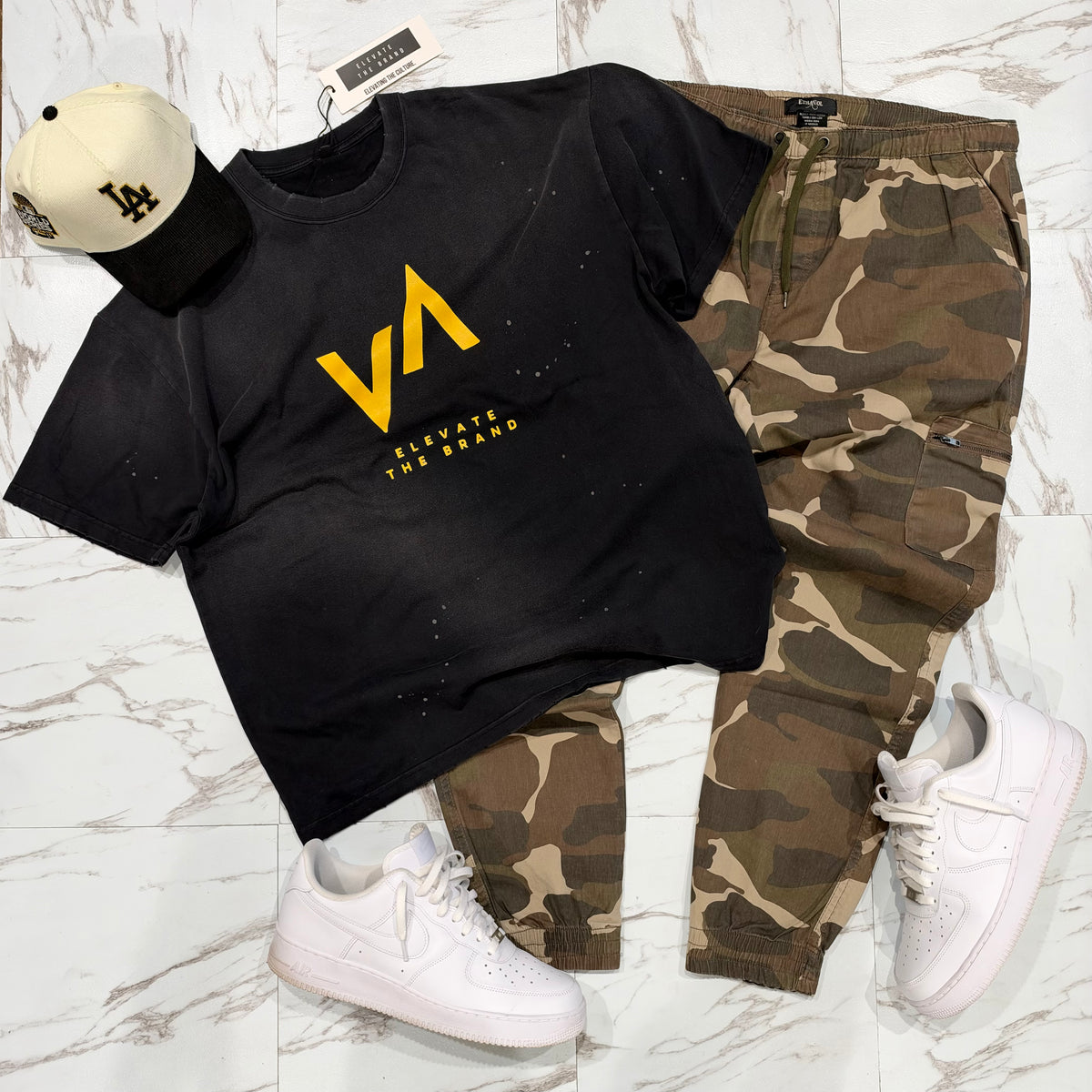 Elevate Distressed T-Shirt
