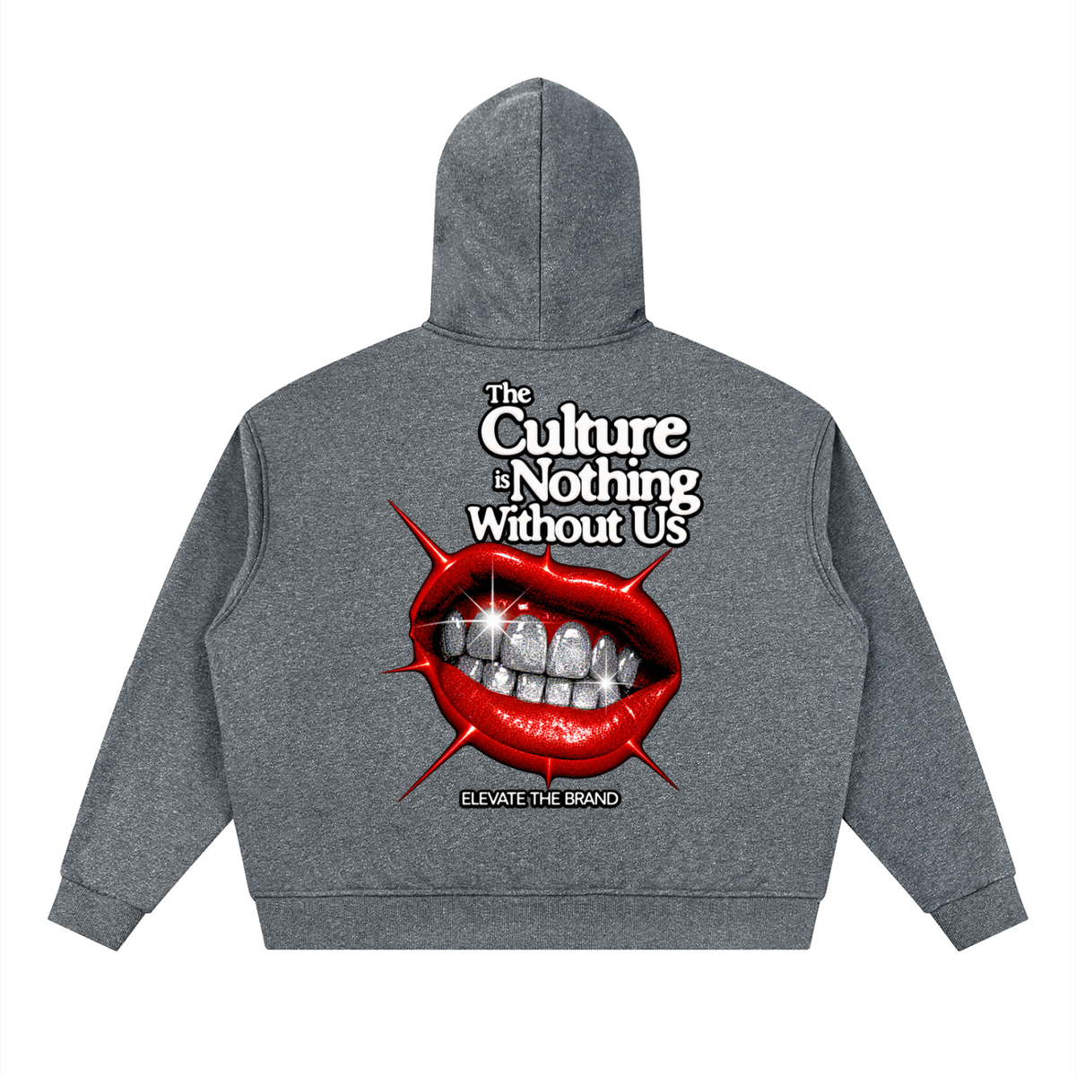 Elevate Culture Zip Boxy Hoodie