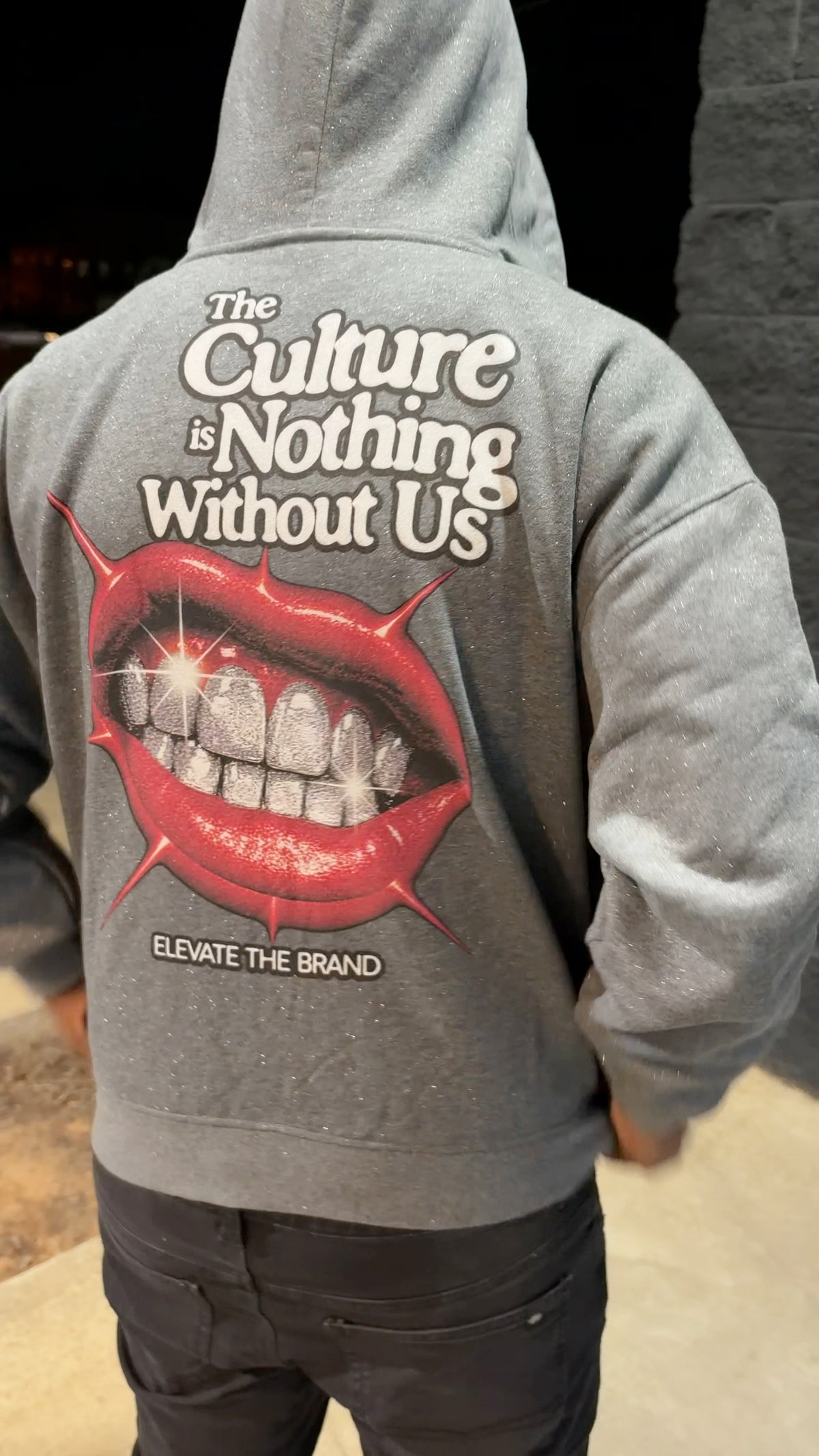 Elevate Culture Zip Boxy Hoodie