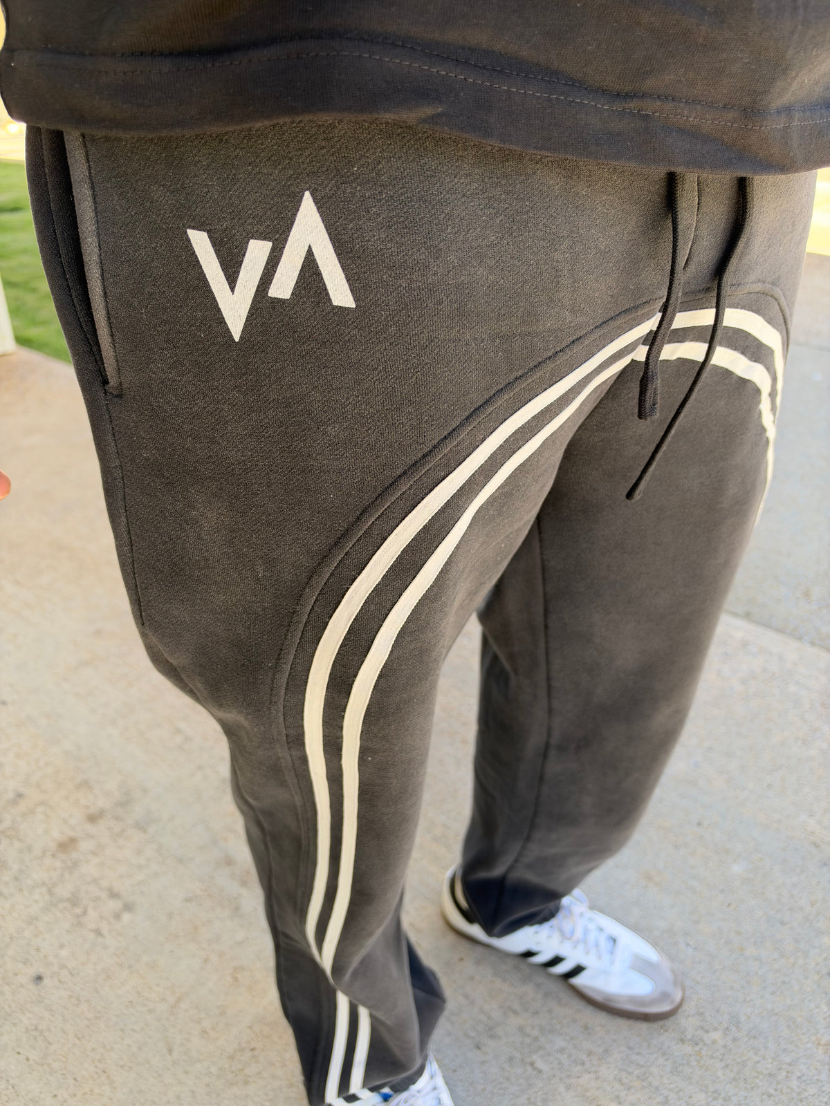 Culture Sun Fade Black Joggers