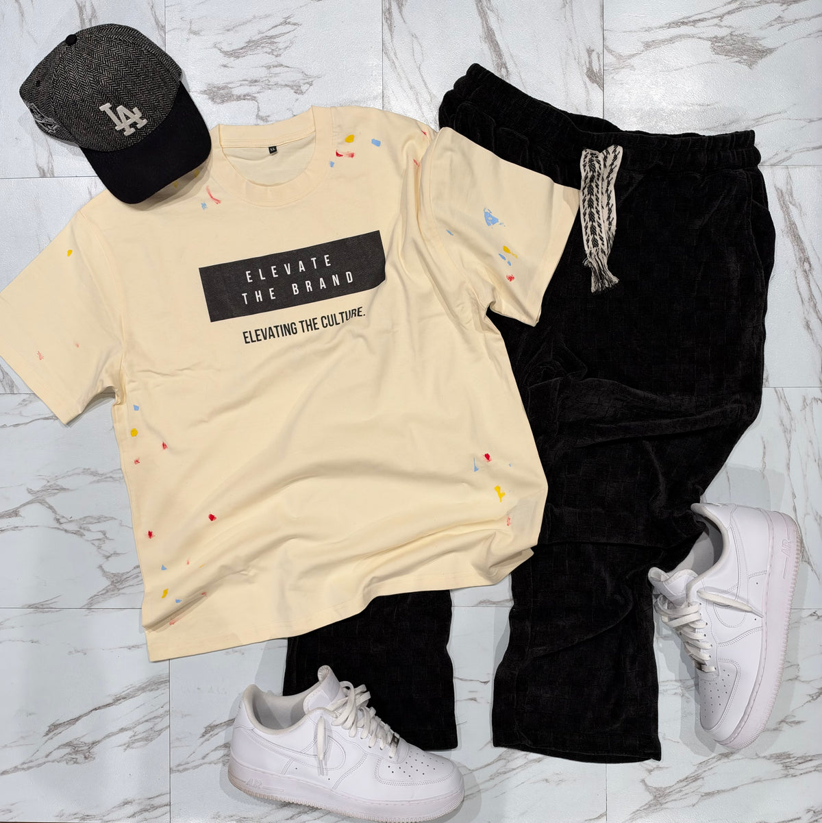 Elevate Paint Splatter T-Shirt