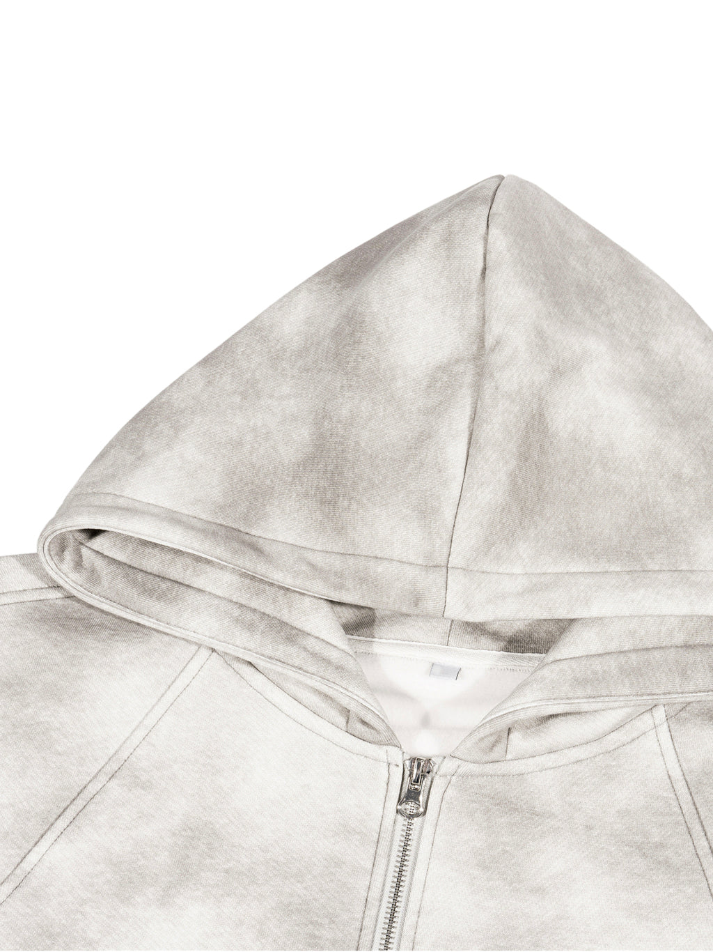 Graffiti Zip-Up Fleece Hoodie
